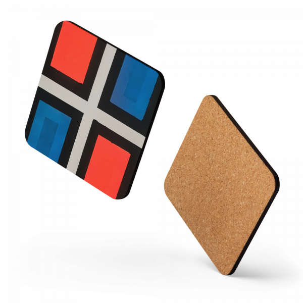 Posavasos De Diseño En Colores Llamativos - Imagen 2