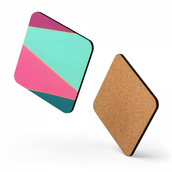 Posavasos Originales Con Patrones De Colores - Imagen 2