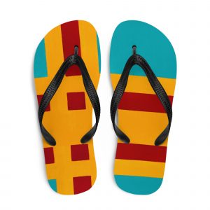 Chanclas modernas con arte en cada paso
