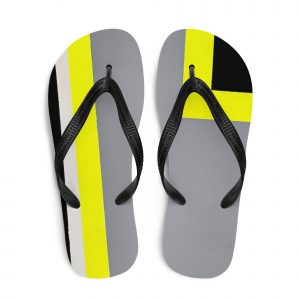 Chanclas con diseño propio y colores vibrantes