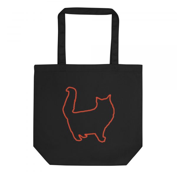 Bolsa ecológica GATO ESPONJOSO – ternura ilustrada para tu día a día