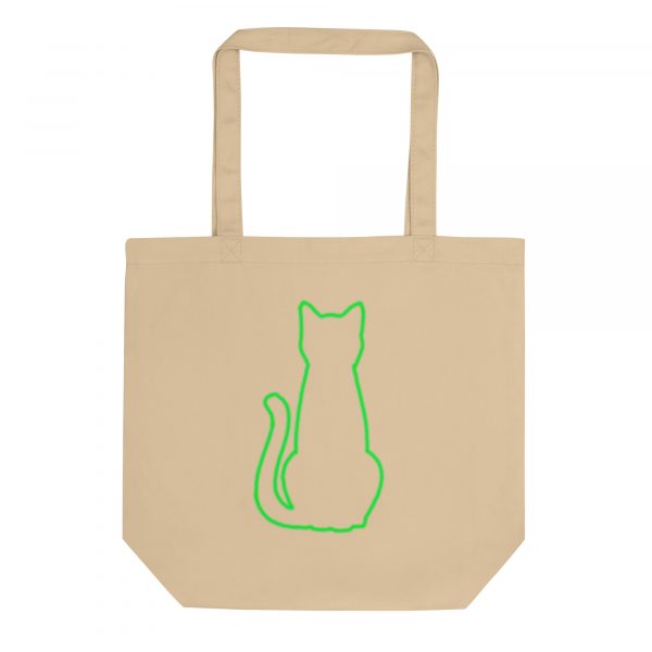 Bolso ecológico gato sentado - Imagen 2