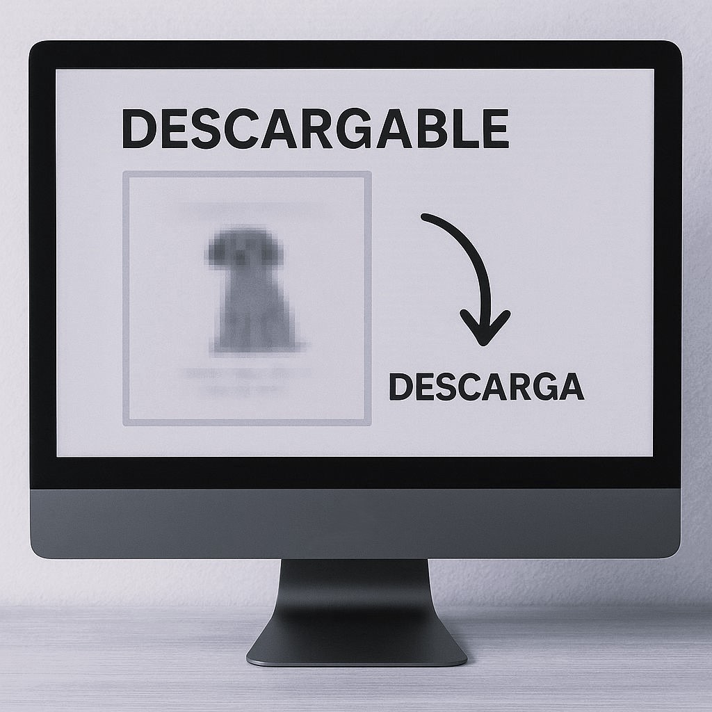 Lamina descargable con frase